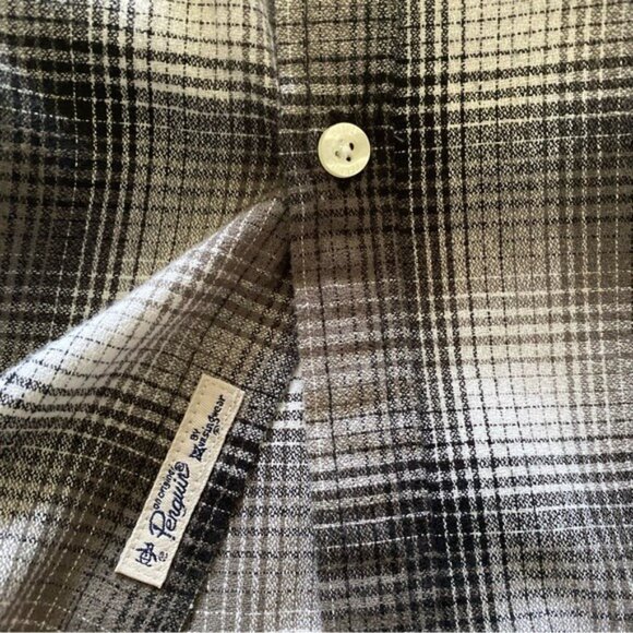 Original Penguin Men's Long-Sleeved Button-Down Shirt Size M - Picture 7 of 9